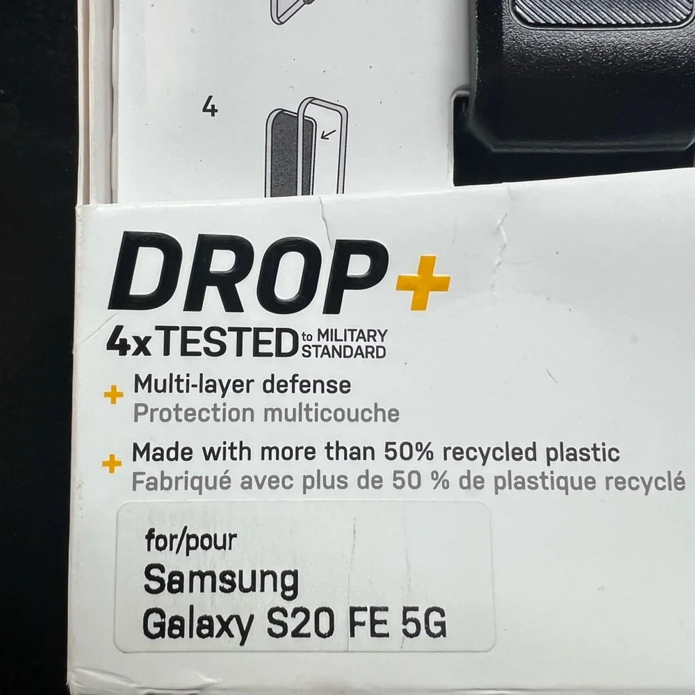 OtterBox Defender Series Black Phone Case/Clip Samsung Galaxy S20 FE 5G